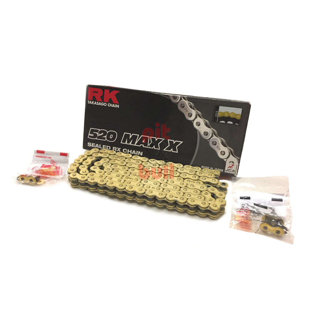Pit Bull - RK Max-X 525-120 Gold Chain [RK525-120 MAX-X Gold]
